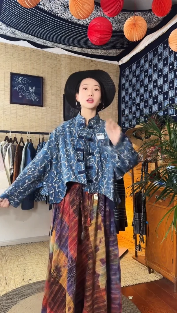 【闪购商品】设计师款中式立领盘扣895