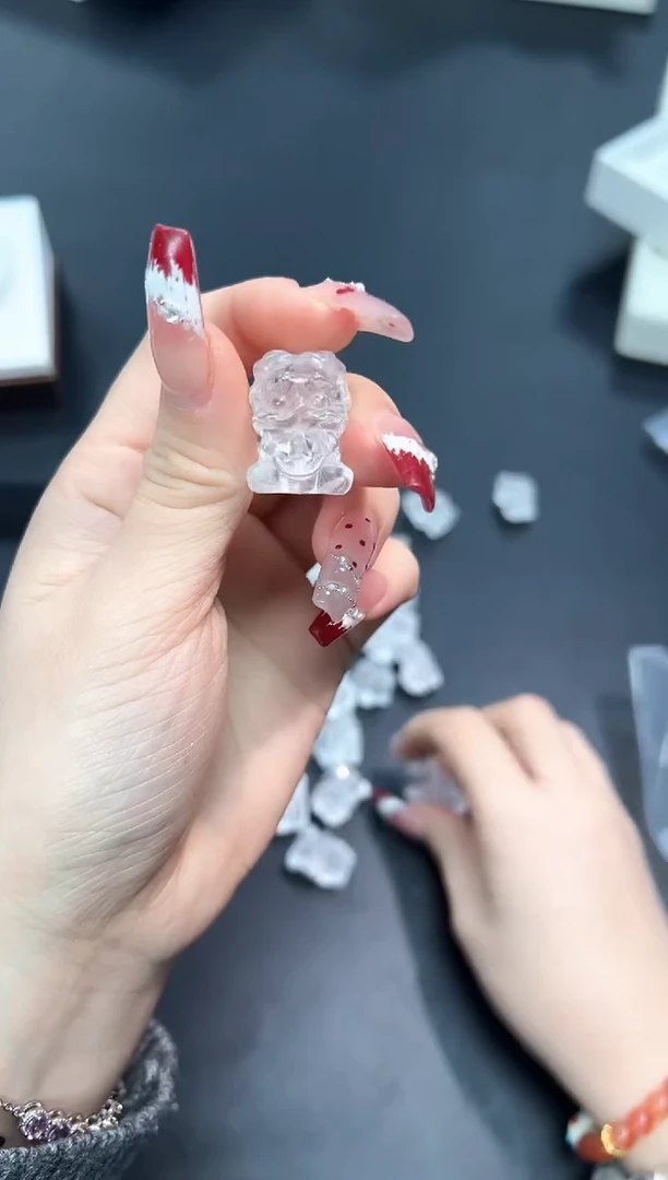 【闪购商品】水晶吞金兽未镶嵌51Q多样性发其一/1个默认微瑕
