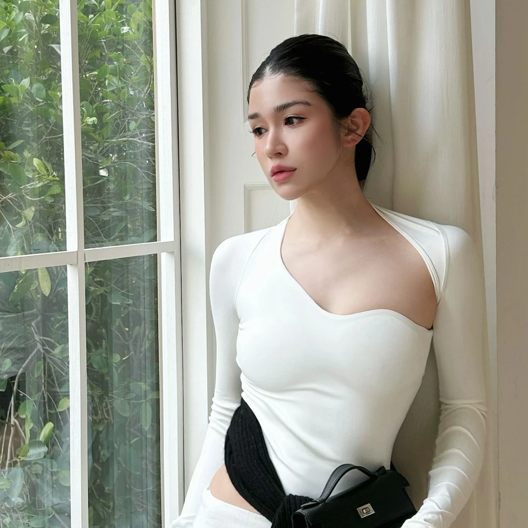 Nortelle蜡线全手工 swift皮 时尚百搭名媛 女士手拎包 22CM