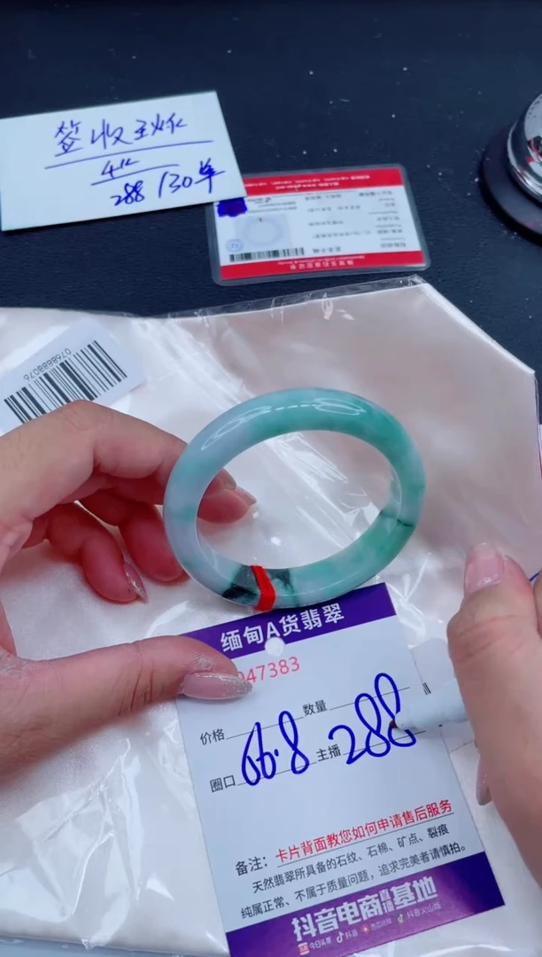 未镶嵌手镯翡翠288