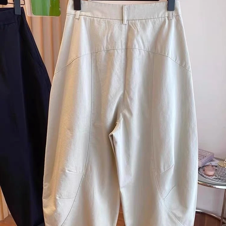 女款高腰韩版弯刀裤 肆-26201