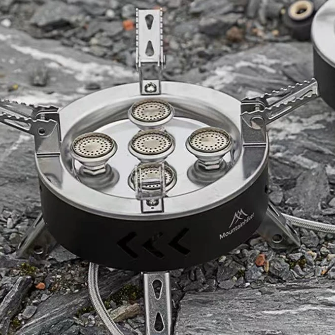 五星炉户外露营猛火炉野炊便携炉具