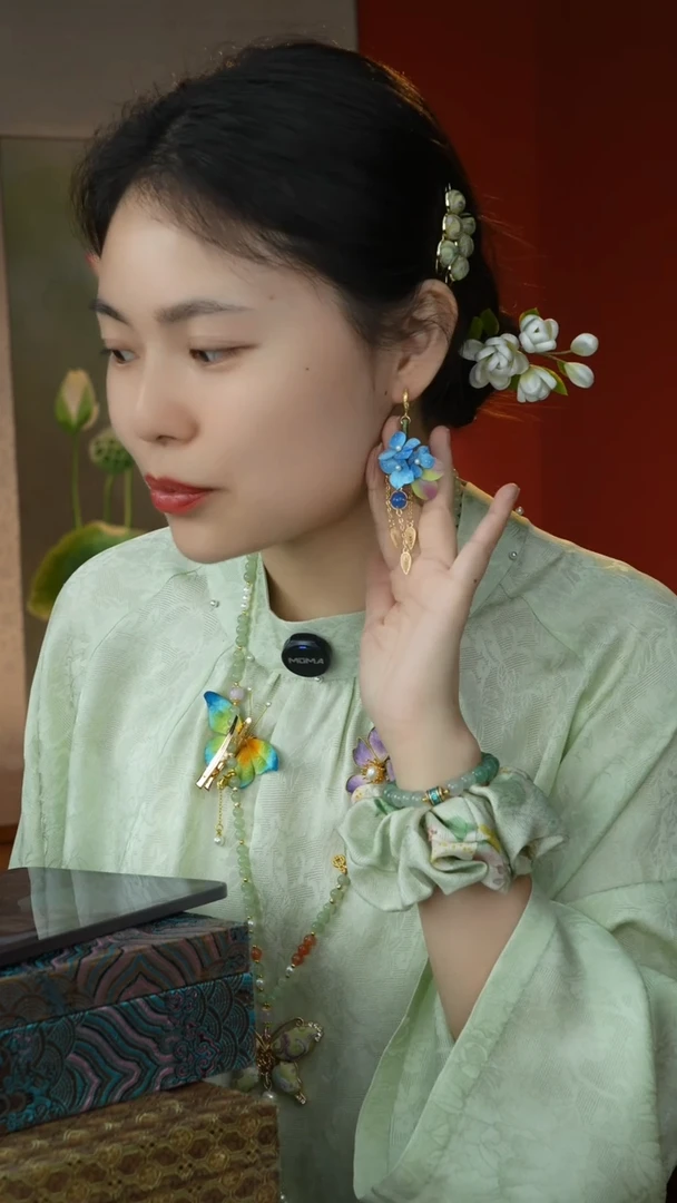 刺绣纯手工非遗国风饰品