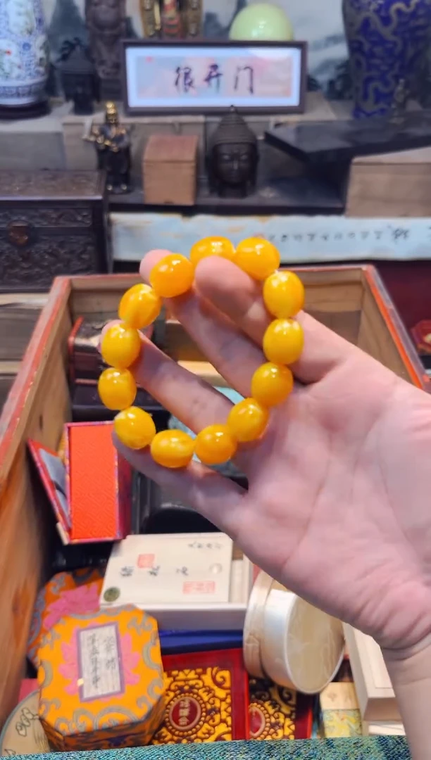 未镶嵌蜜蜡裸石2瑞哥专属高端精品107