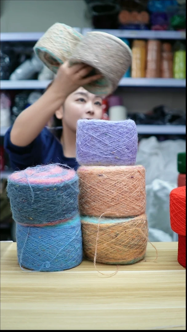 羊毛欢姐手编线A805