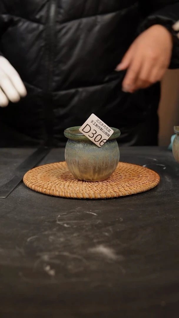 【闪购商品】瓷片景德镇泥泥陶瓷多肉花盆