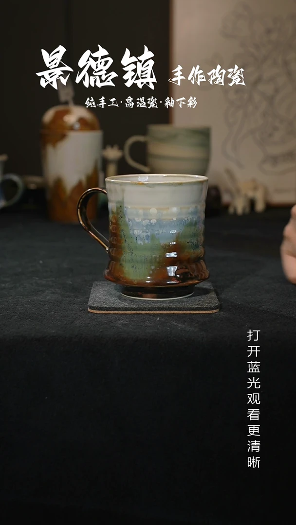 原创景德镇手工高温陶瓷865