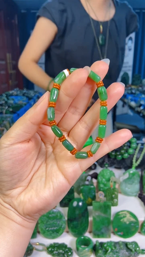 和田玉未镶嵌挂件1