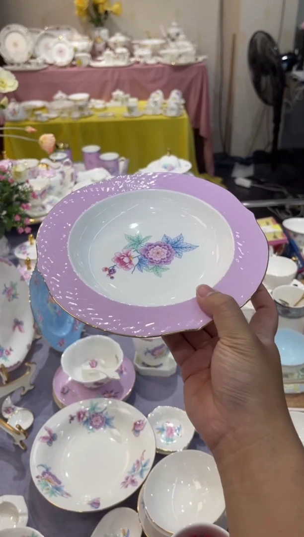 45%以上骨粉骨瓷8英寸深盘