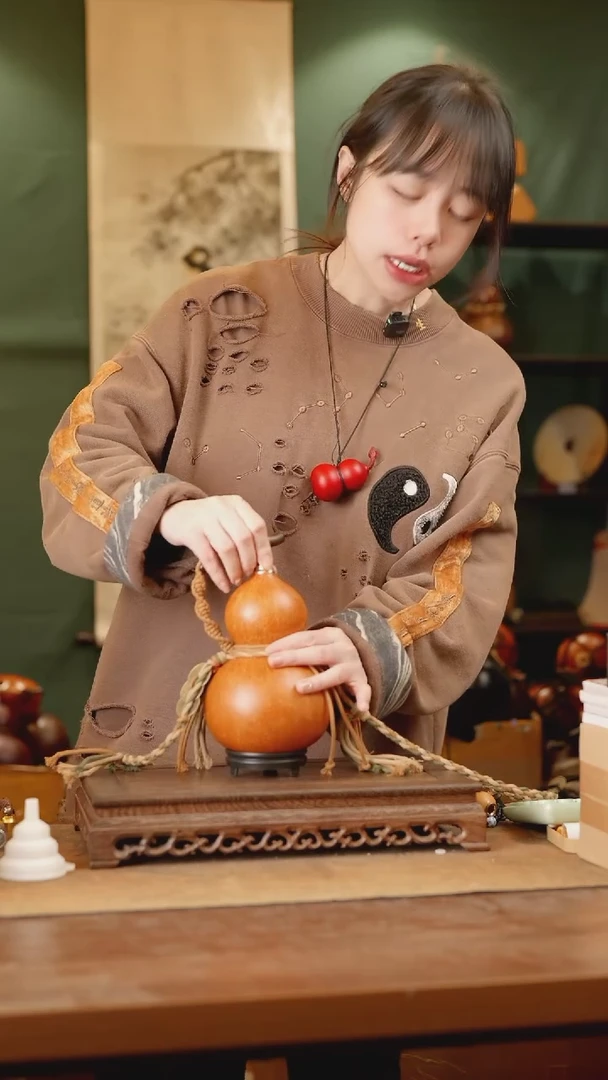 20号精品天然大漆酒葫芦一物一拍~