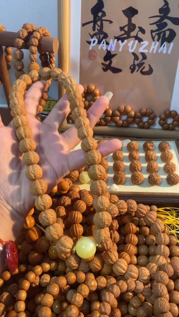 手串/手链核桃京八棱手持34颗