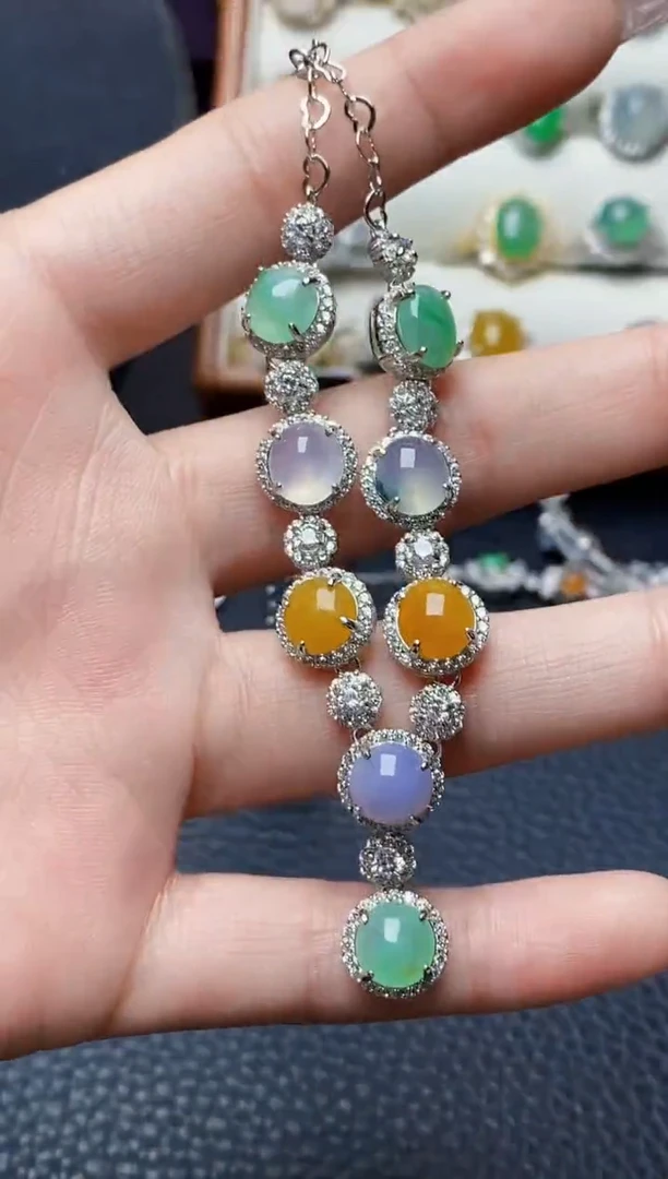 银S925镶嵌戒指翡翠1399