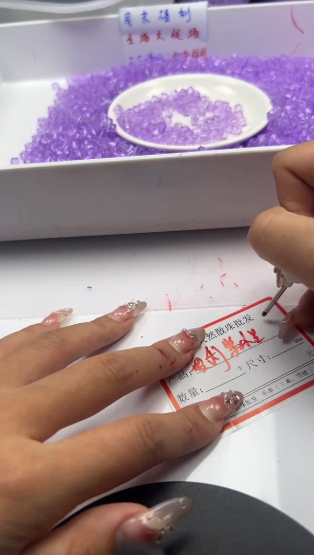 未镶嵌颈饰水晶w1647玻利维亚方糖6mm*30颗