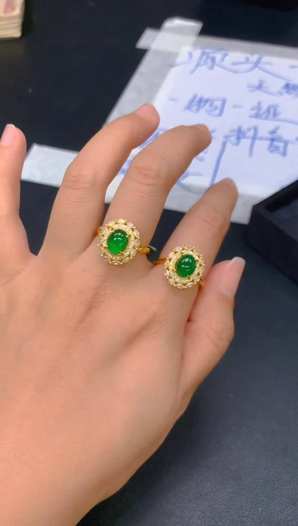 定制翡翠未镶嵌56定制翡翠-多样性发货（发其一）