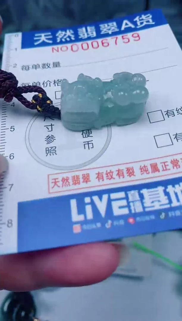 颈饰未镶嵌翡翠00006759