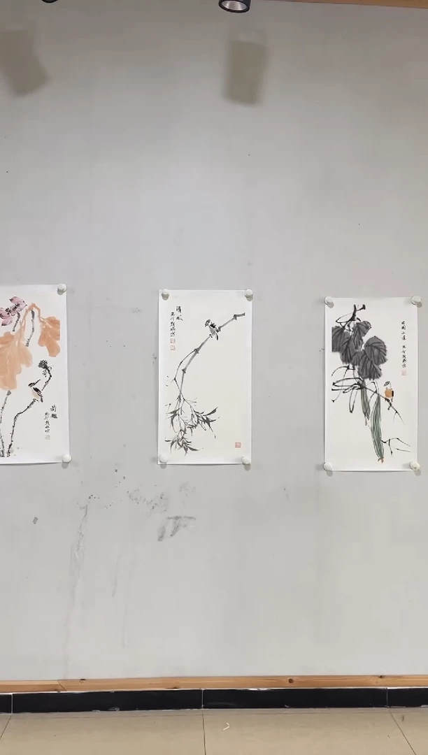 国画Y-胡老师绘画作品-2平尺（带荣宝斋宁波证书）结缘发货