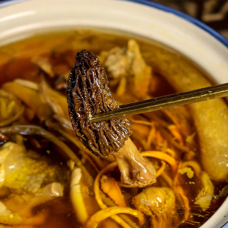 羊肚菌特价实惠装营养丰富煲汤炖蛋