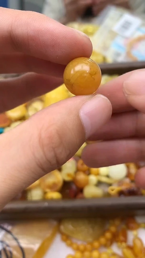 裸石蜜蜡未镶嵌单珠