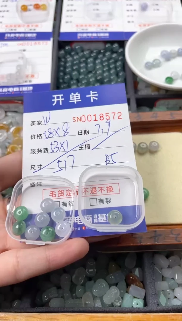 翡翠未镶嵌颈饰w**?00018572