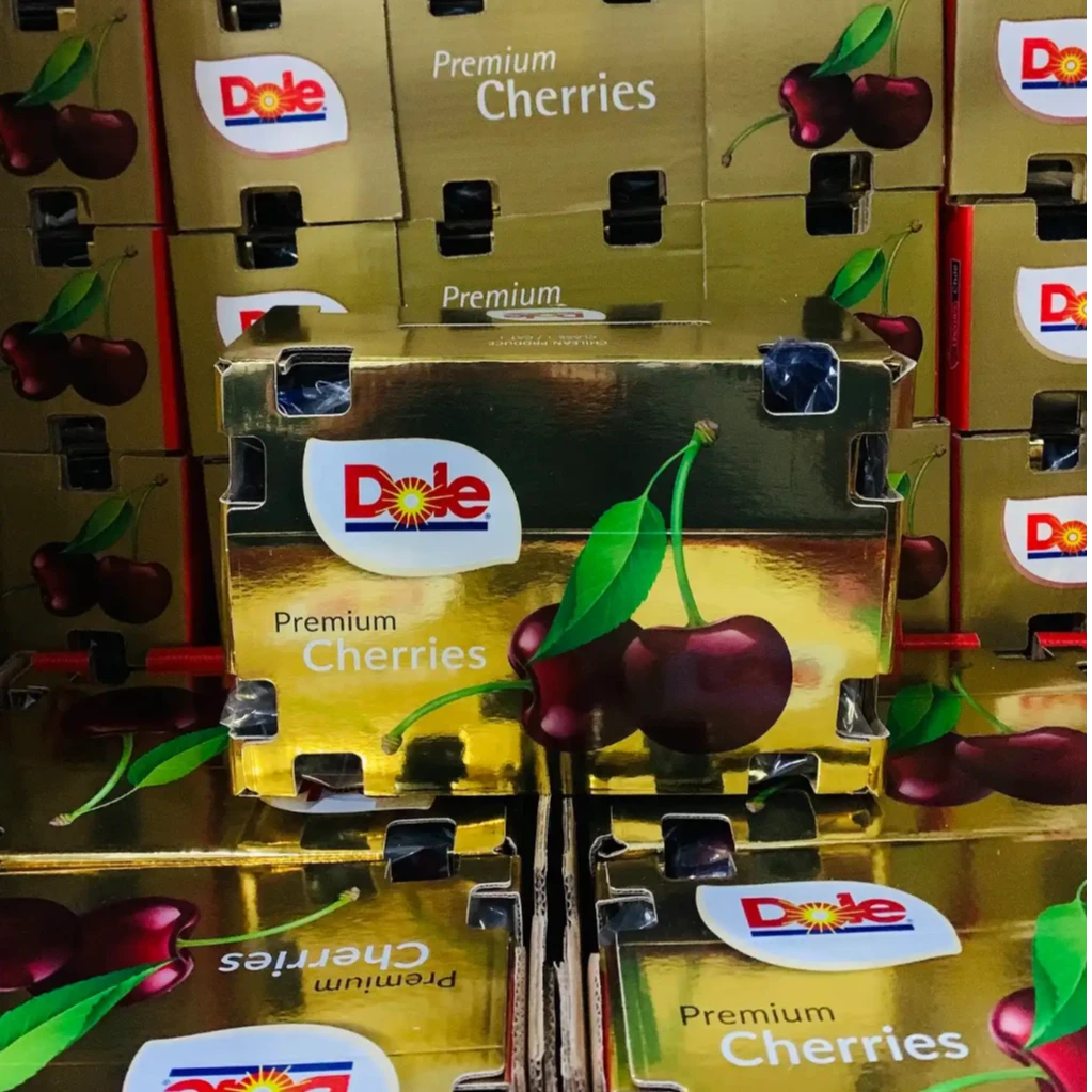 【金都乐】智利海运桑提娜4JD车厘子【0.8-5斤】脆甜海运内附果径卡LX