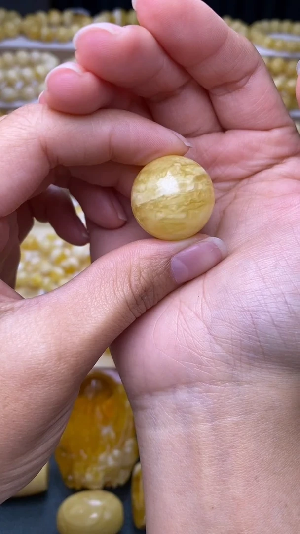 裸石蜜蜡未镶嵌葵.27