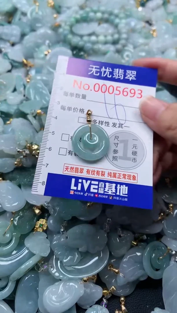 颈饰未镶嵌翡翠5693