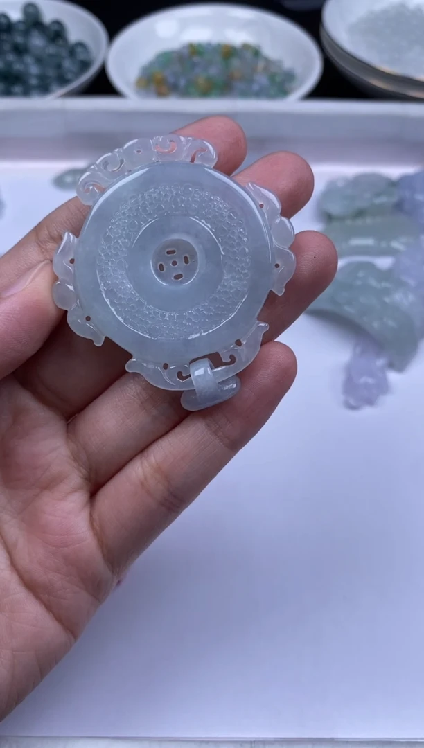颈饰未镶嵌翡翠瞄*贞城散珠批发DIY编制