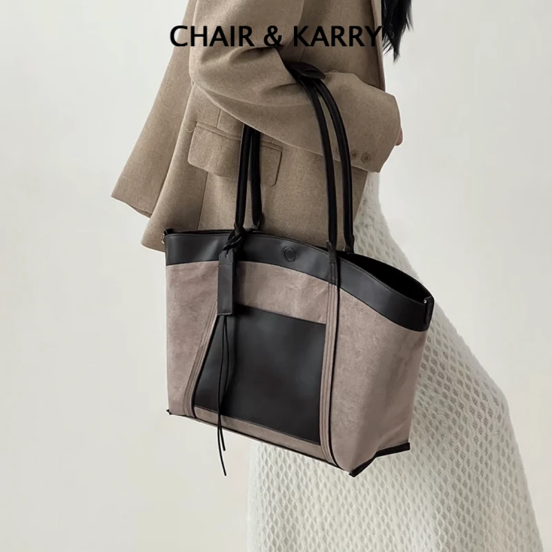 小程同款翻翻包双面多用牛皮大容量托特包女百搭上班专用包大包包