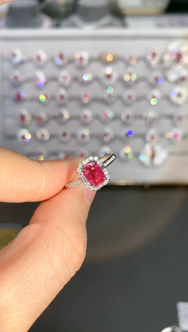 【闪购商品】红宝石戒指18K金镶嵌1.09ct/年货节专属价