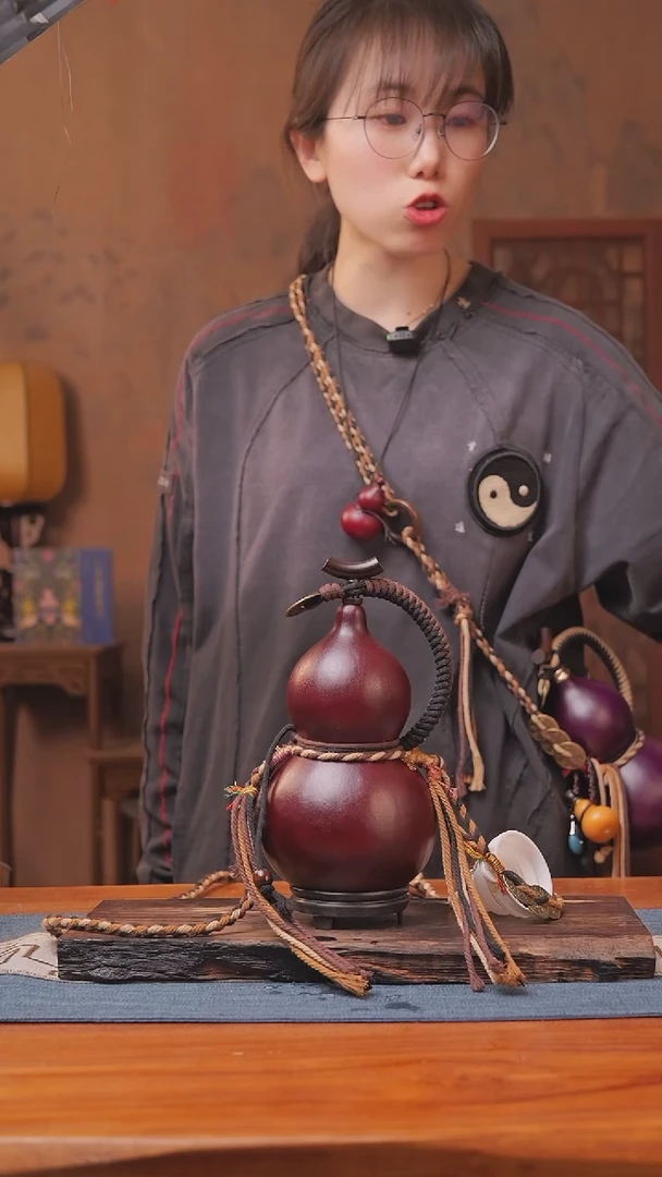 1798号链接精品大漆葫芦现货现发[一物一拍]