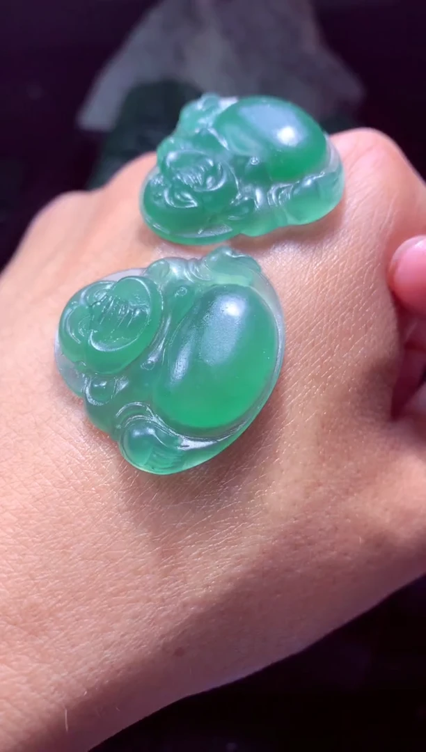 未镶嵌定制翡翠天然缅甸翡翠A货毛货多样性发货其一