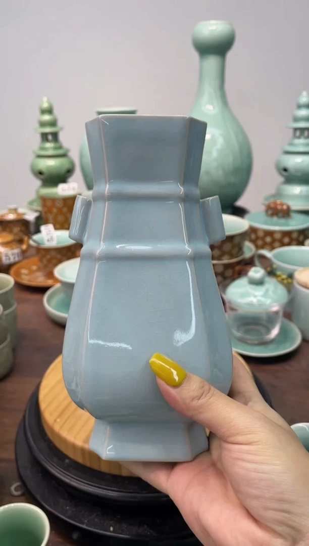 特价福利 微瑕 慧仙青瓷