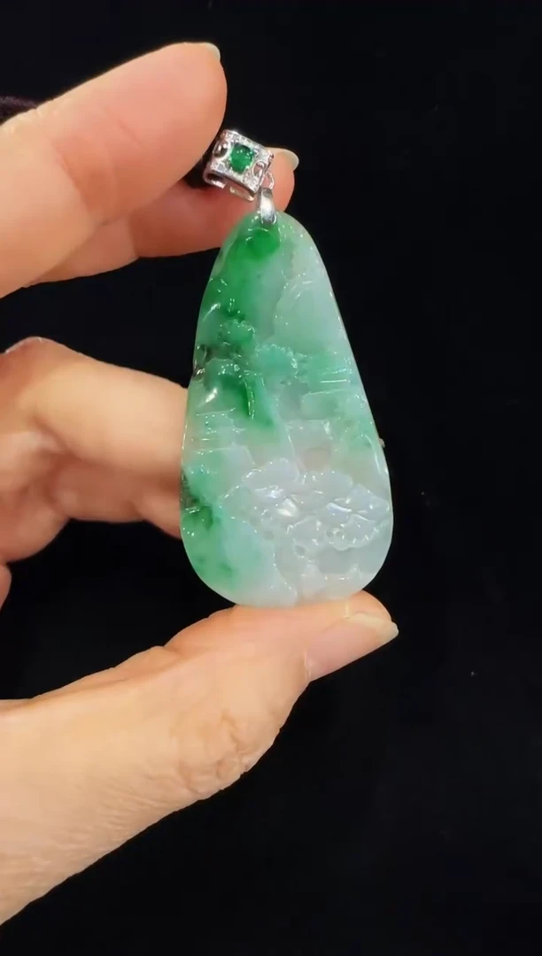 颈饰未镶嵌翡翠国风