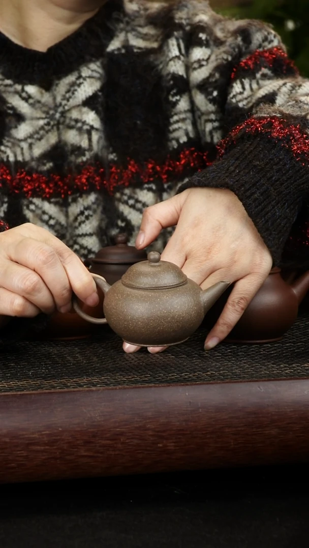 紫砂茶宠花****?80cc高温水平