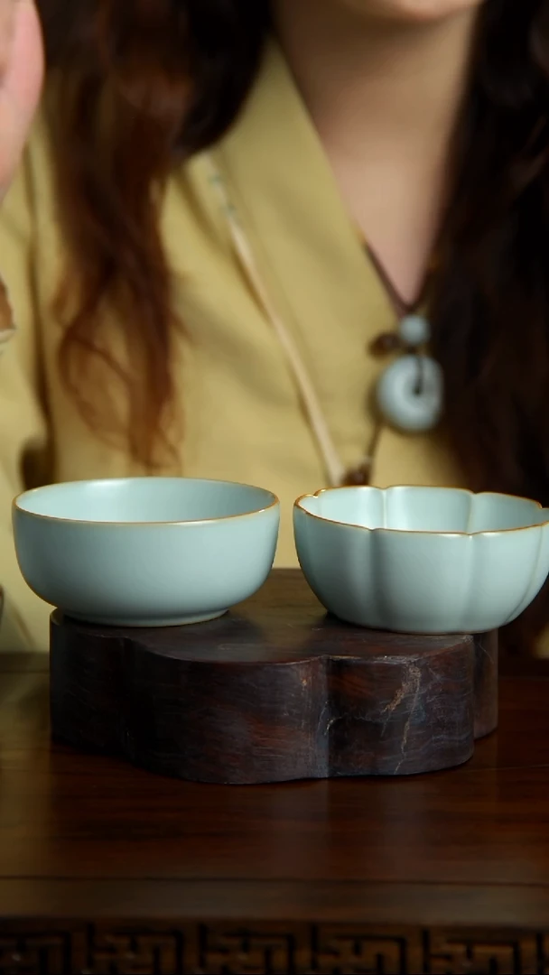 玉龙杯1+玉兔杯1（开片可养）