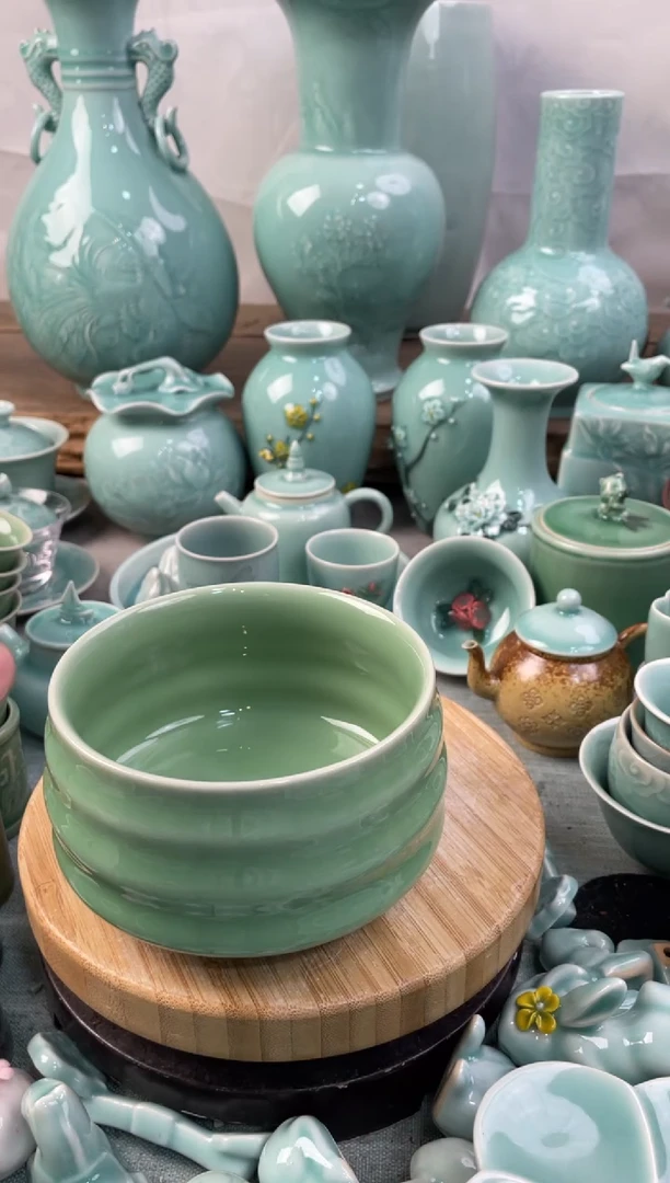 【闪购商品】 特价福利 微瑕 慧仙青瓷