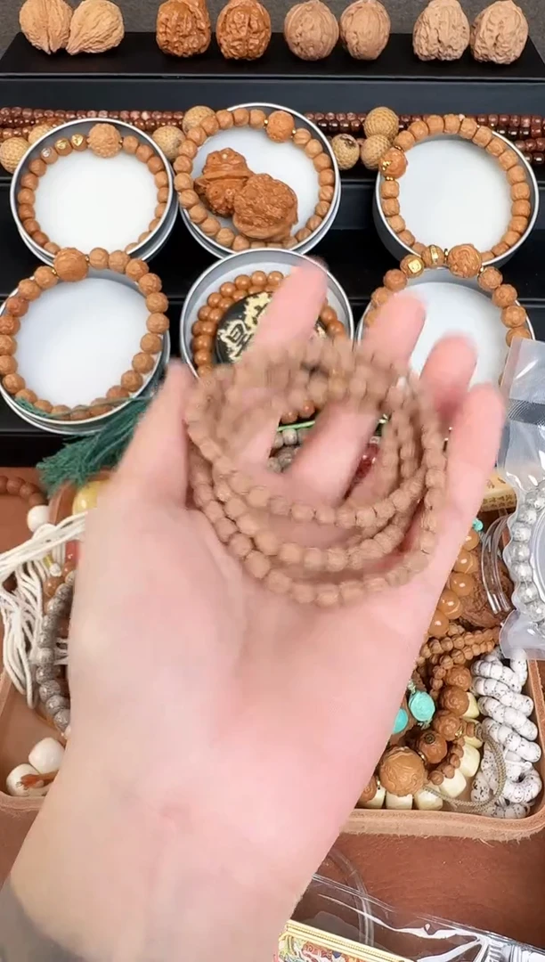 手串猴头核桃佛手脖挂108
