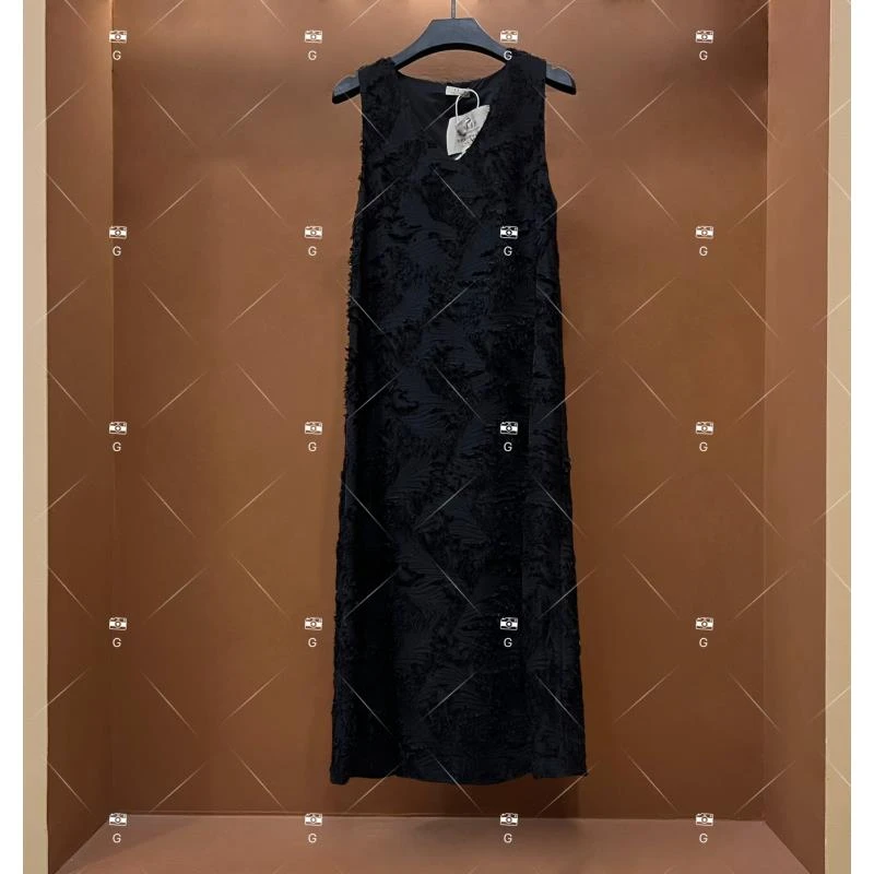 【L姐】春夏丨设计师轻奢法式印花女士连衣裙 D955-3