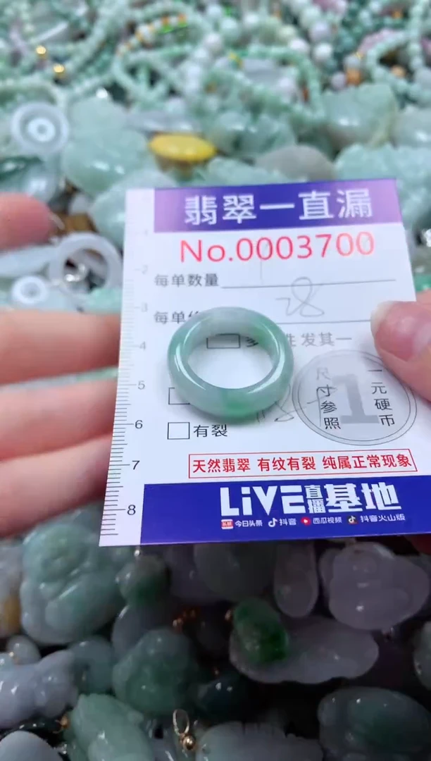 翡翠未镶嵌吊坠(不含链)3700
