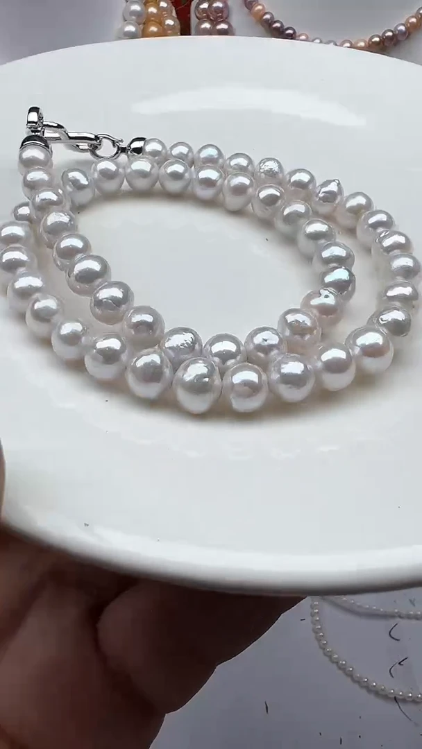 淡水珍珠未镶嵌颈饰1