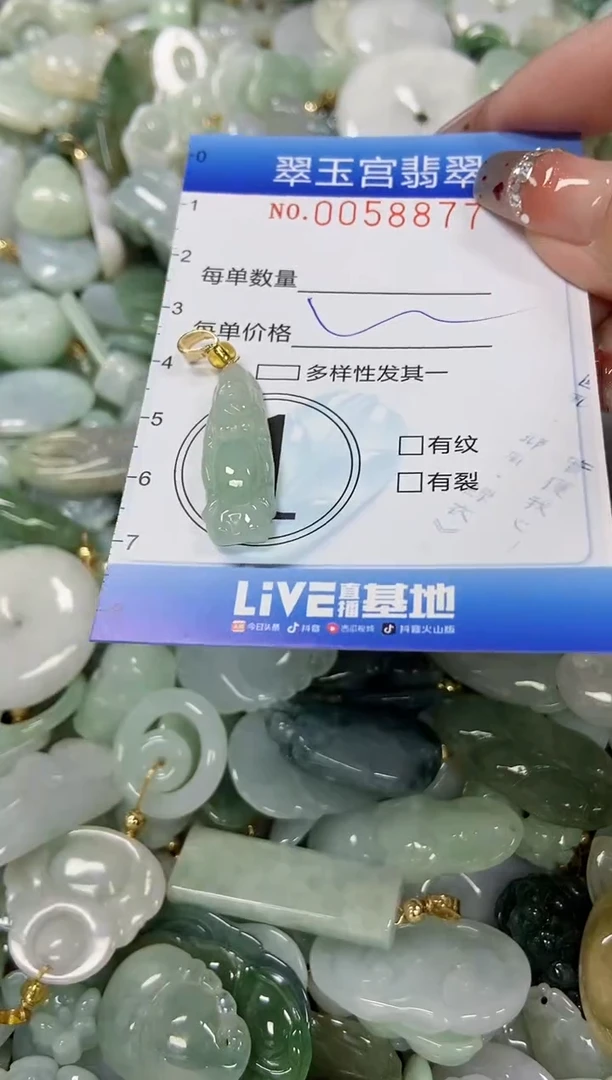 【闪购商品】翡翠颈饰未镶嵌商品0058877