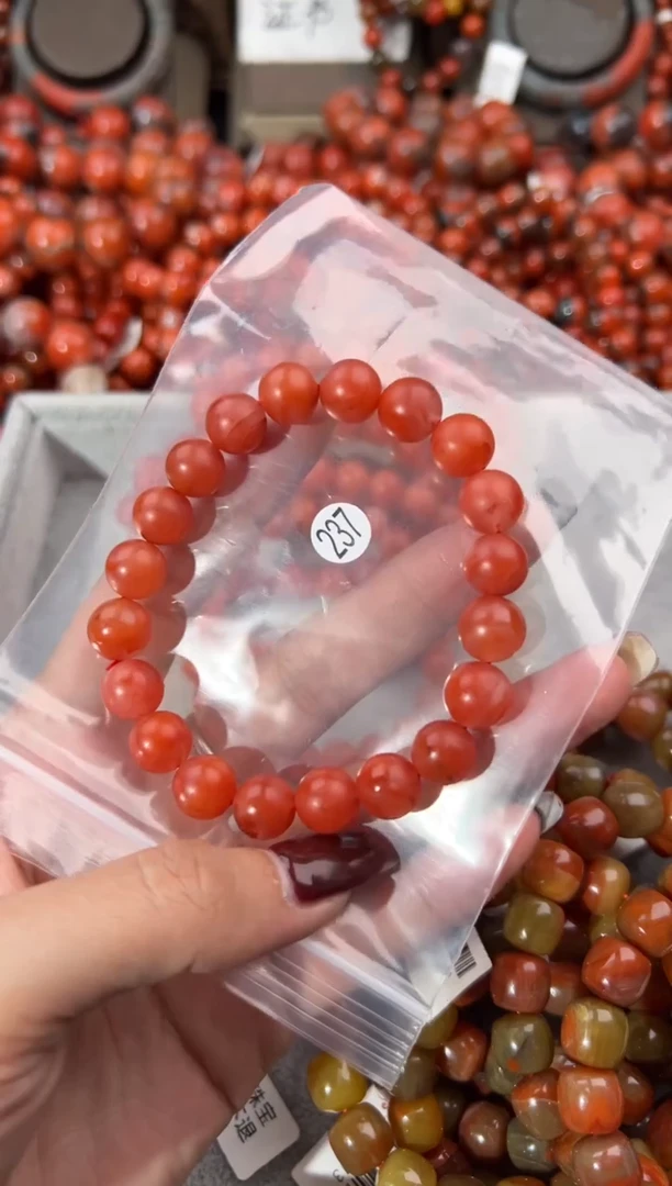 未镶嵌手串南红玛瑙10
