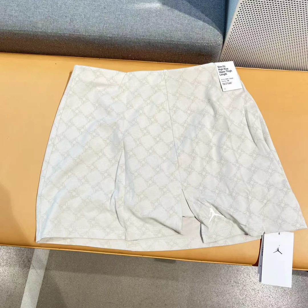 NIKE/耐克女款AIRJORDN雅丹风运动休闲A字防走光短裙HQ9229-104