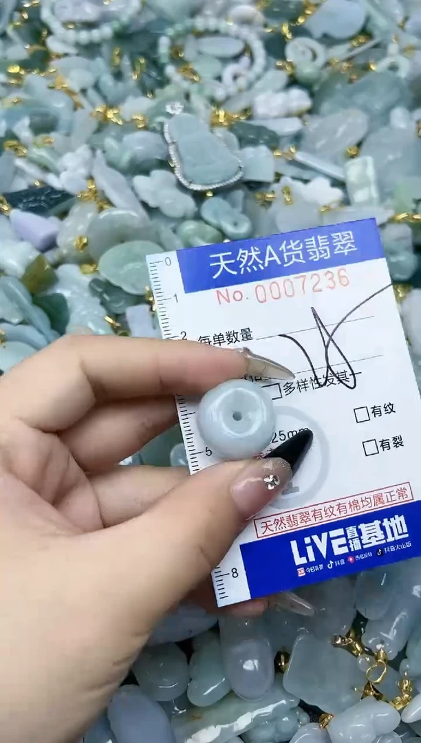 【闪购商品】翡翠颈饰未镶嵌天然A货翡翠