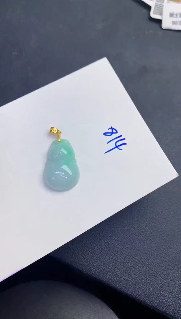 颈饰未镶嵌翡翠缅甸天然翡翠A货