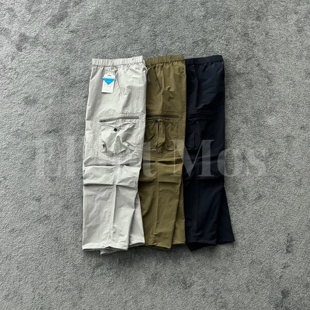 成衣水洗做旧~Washed Casual Pants  户外炮弹直筒休闲裤-1114