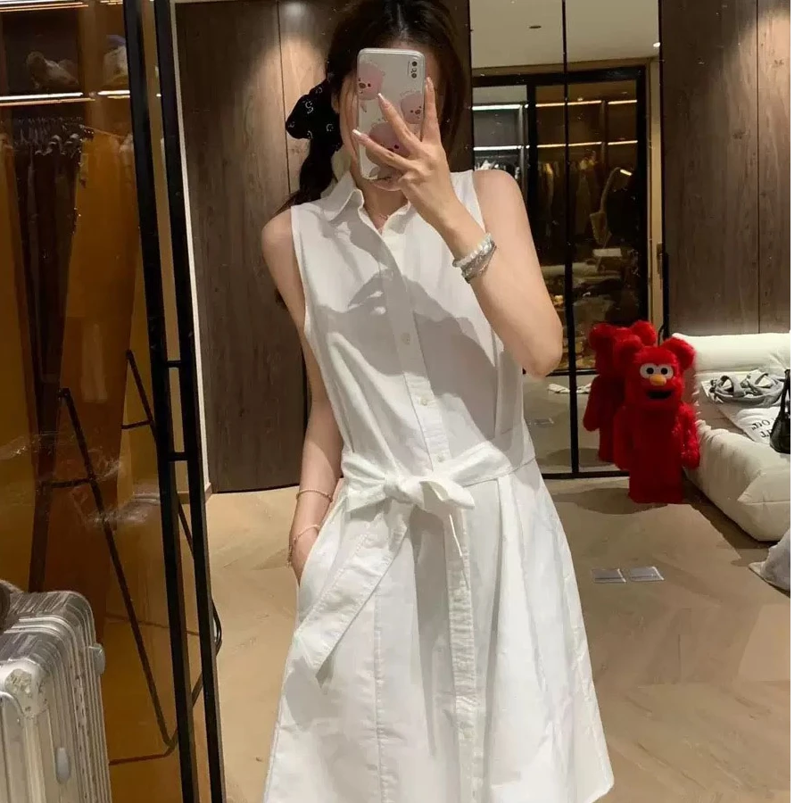 小马刺绣牛津棉连衣裙 经典组合件数单件-陈