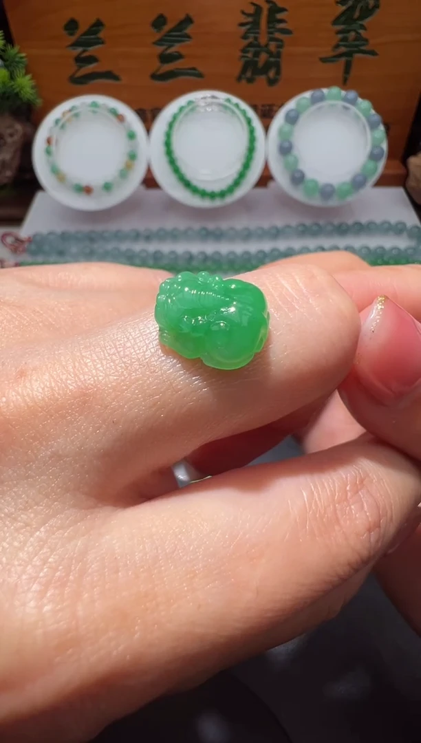 【闪购商品】定制翡翠未镶嵌貔貅