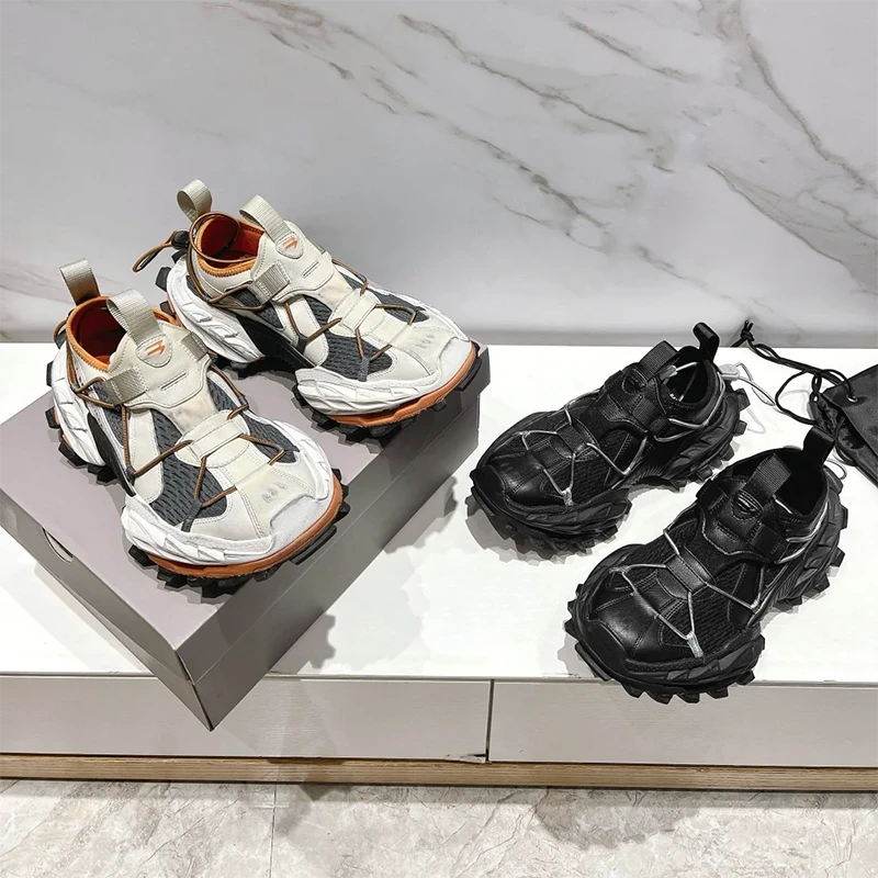 某物渠道鞋~官方正品巴黎15代18xl老爹鞋2025新款登山运动男款女