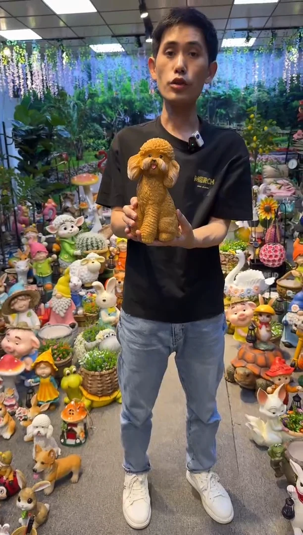 陶瓷花园庭院摆件&00&